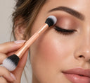 Duo-Fiber Blending Brush Pair — Lavender & Peach photo 6