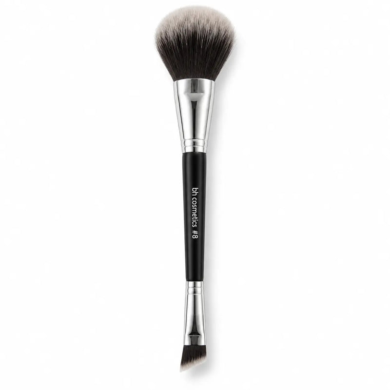 bh cosmetics Duo Brush #8 (Crystal Quartz line)