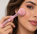 bh cosmetics Duo Brush #8 (Crystal Quartz line) photo 3