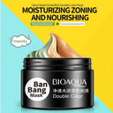 BIOAQUA Double Color Face Mask for Cleansing - BanBang Mud Mask 50g+50g photo 2