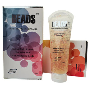 Beads Whitening Face Wash 120ml with Kojic Acid