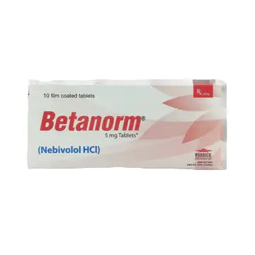 Betanorm 5mg Tablets - Nebivolol Beta-Blocker