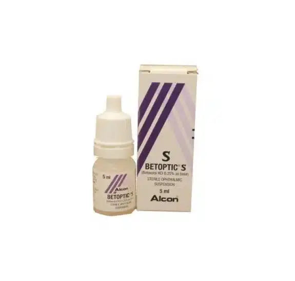 Betoptic-S Eye Drops 0.25% 5ml – Betaxolol for Glaucoma