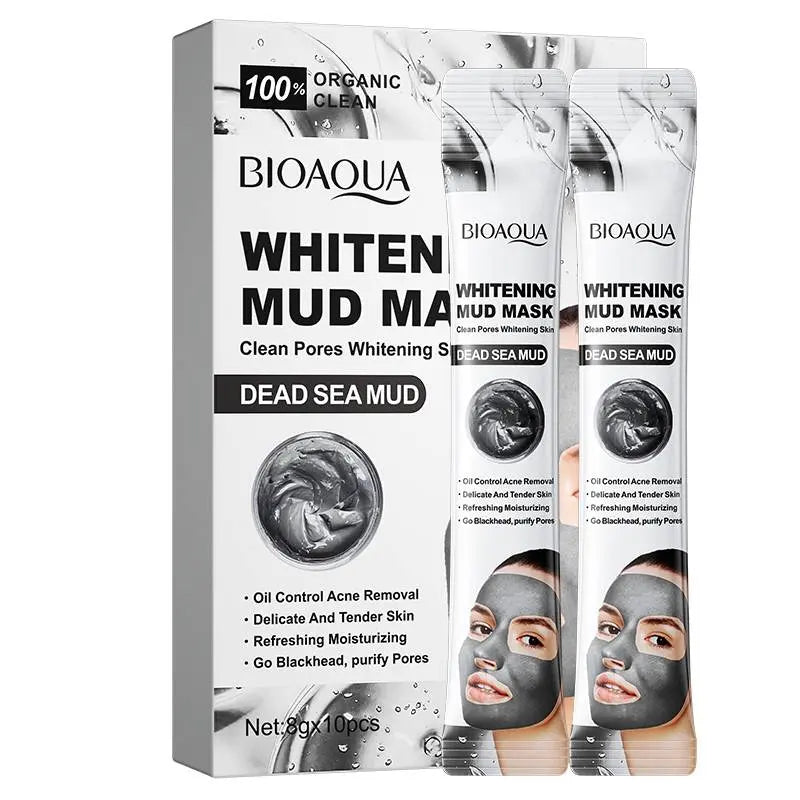 Bioaqua Dead Sea Mud Whitening Mud Mask 8g*10 Pcs