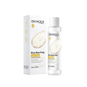 Bioaqua Rice Raw Pulp Lotion - Perfect Moisturizer for Facial Skin 120ml