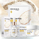 BIOAQUA Pack of 3 Rice Raw Pulp Whitening Skincare Set photo 2