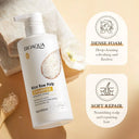 BIOAQUA Rice Shampoo - Anti-Dandruff & Oil Control Shampoo - 500ml photo 4