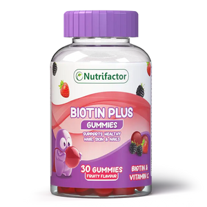 Biotin Plus Gummies for Hair Growth & Shine Support