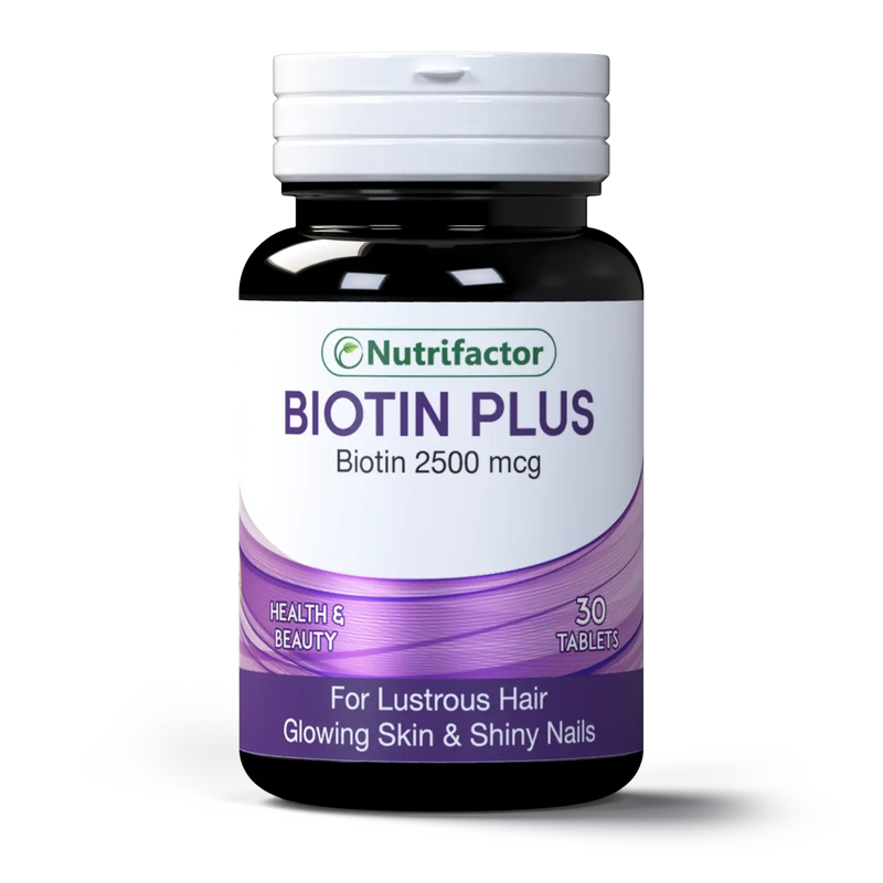Biotin Plus 2500mcg Tablets 30s — Hair, Skin & Nail Supplement