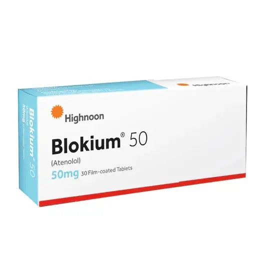 Blokium 50mg Tablets for Blood Pressure & Heart Care