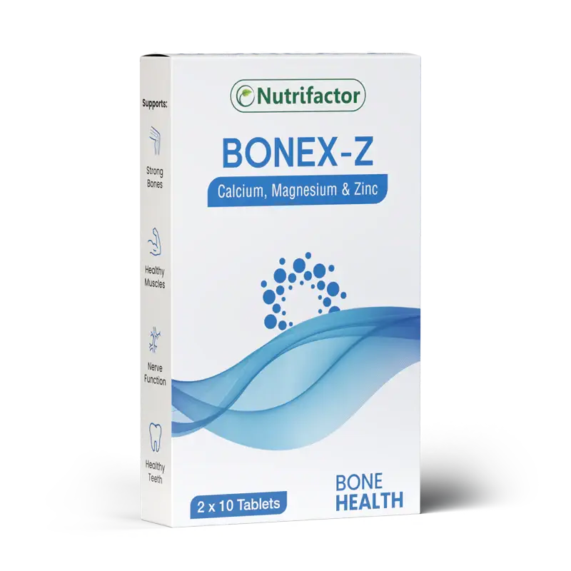 Bonex-Z Calcium, Magnesium & Zinc for Bone & Muscle Health