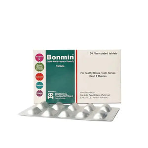 Bonmin Tablet 830 mg Bone Health & Calcium Supplement