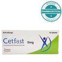 Cetfast Levocetirizine 5mg Tablets (Pack of 10) photo 3