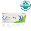 Cetfast Levocetirizine 5mg Tablets (Pack of 10) photo 1