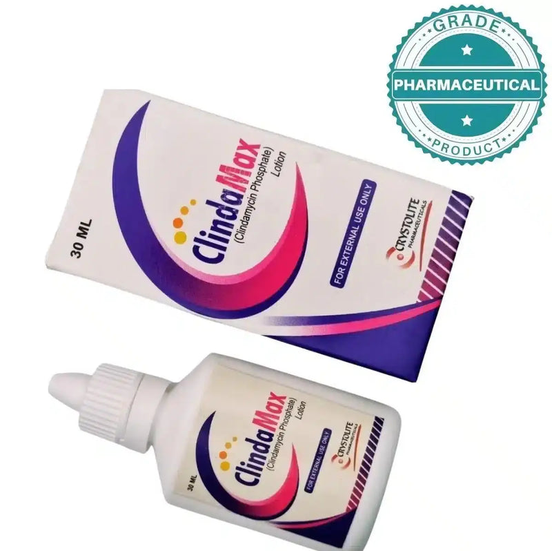 ClinMax Clindamycin Phosphate 1% Lotion — Topical Antibiotic