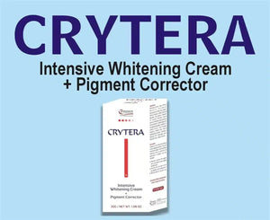 Crytera Intensive Whitening Cream — 16-week intensive phase for brown patches
