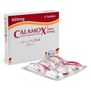 Calamox Tablets 625mg (6 Tablets) - Bosch Pharmaceuticals | derma.pk
