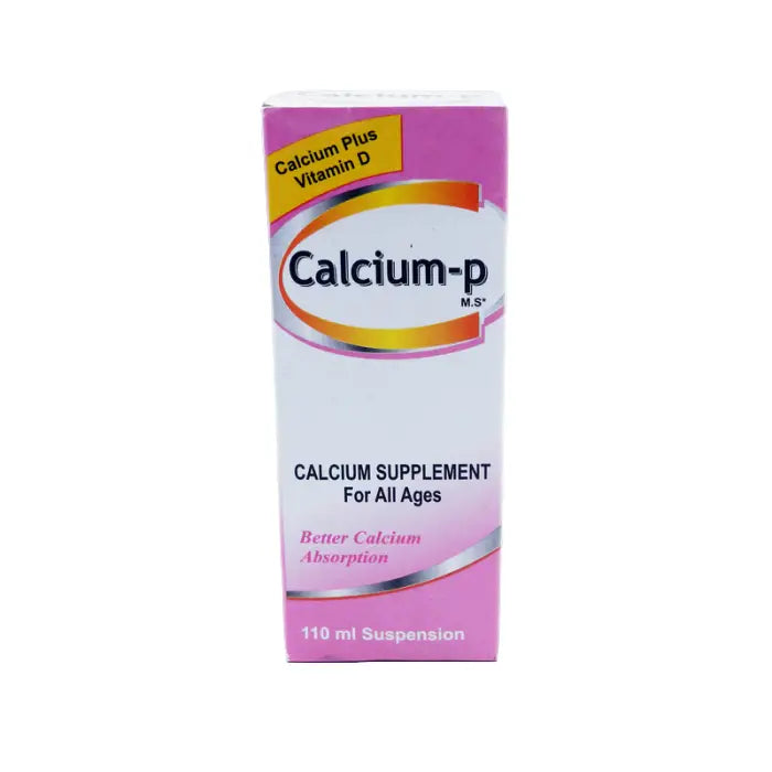 Calcium P Syrup 110ml — Calcium Supplement for Bones & Teeth