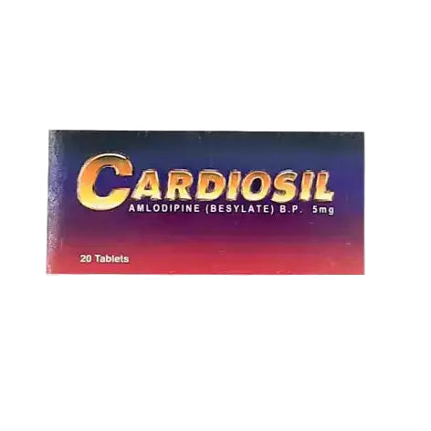 Cardiosil Amlodipine 5mg Tablet