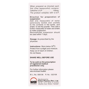 Cefim Suspension 100mg/5ml - derma.pk