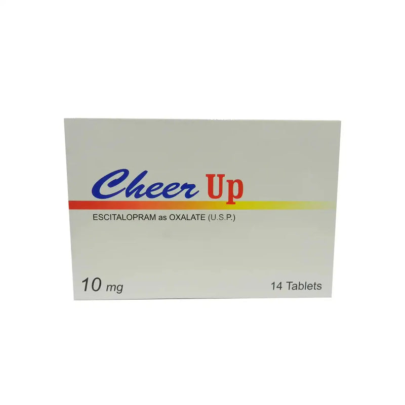 Cheer Up 10mg Tablets — Escitalopram for Depression & Anxiety
