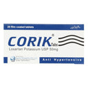 Corik 50mg Tablets — Losartan Potassium for Hypertension & Kidney Protection photo 1