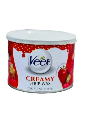 Veet Creamy Strip Wax Strawberry – Gentle Body Hair Removal