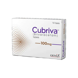 Cubriva 100mg Tablet Brivaracetam Seizure Anticonvulsant | Derma.pk