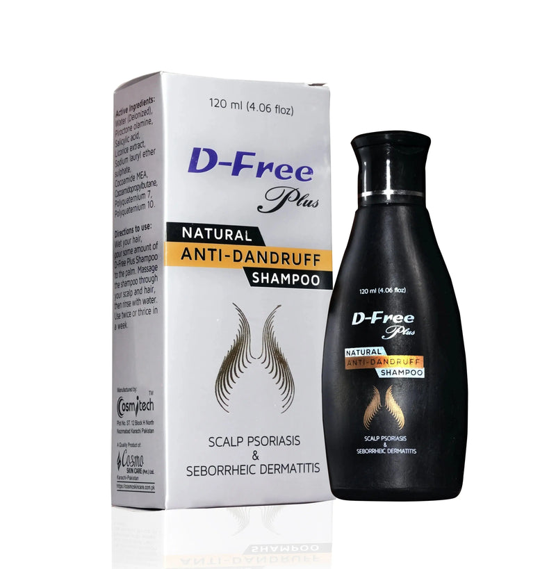 D-Free Plus Anti-Dandruff Shampoo — Itchy Flaky Scalp