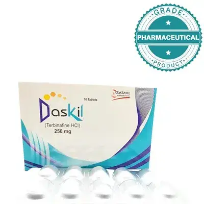 Daskil Terbinafine 250mg Tablets (Pack of 10) — Antifungal — Ringworm & Itching