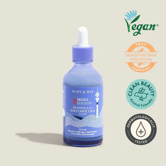 Mary & May Retinol 0.1% Bakuchiol Cica Serum 80ml