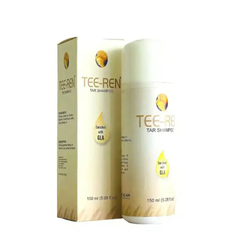 Tee-Ren Tar Shampoo 150ml — Anti-Dandruff, Itchy Flaky Scalp