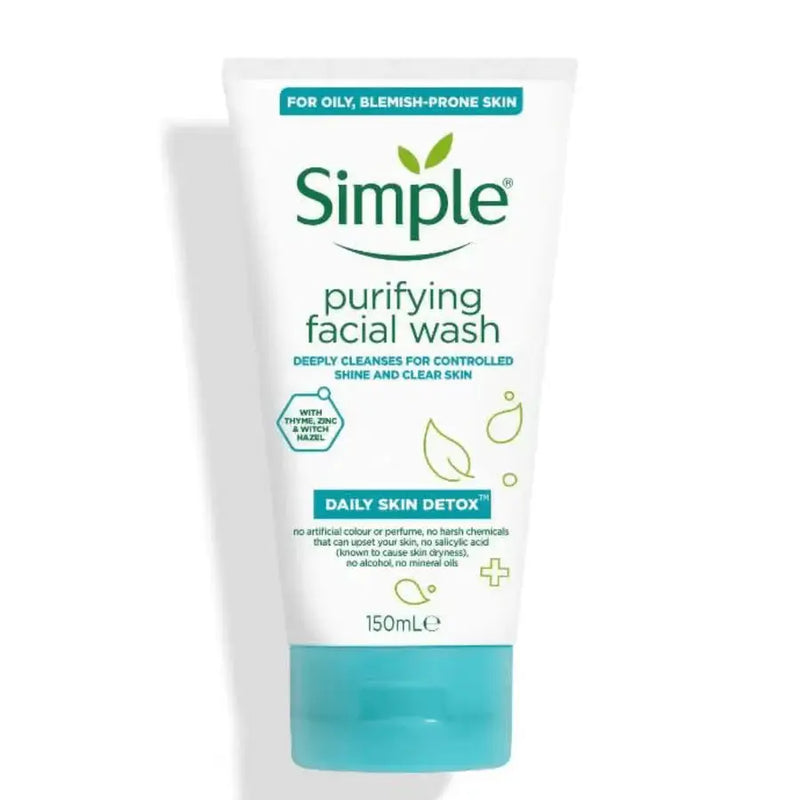 Simple Kind to Skin Purifying Cleansing Lotion — Gentle Face Wash