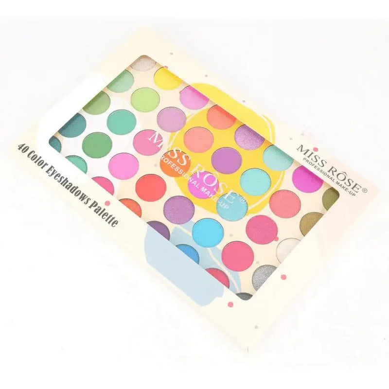 Miss Rose Eyeshadow Palette 067N1 with 40 Colors