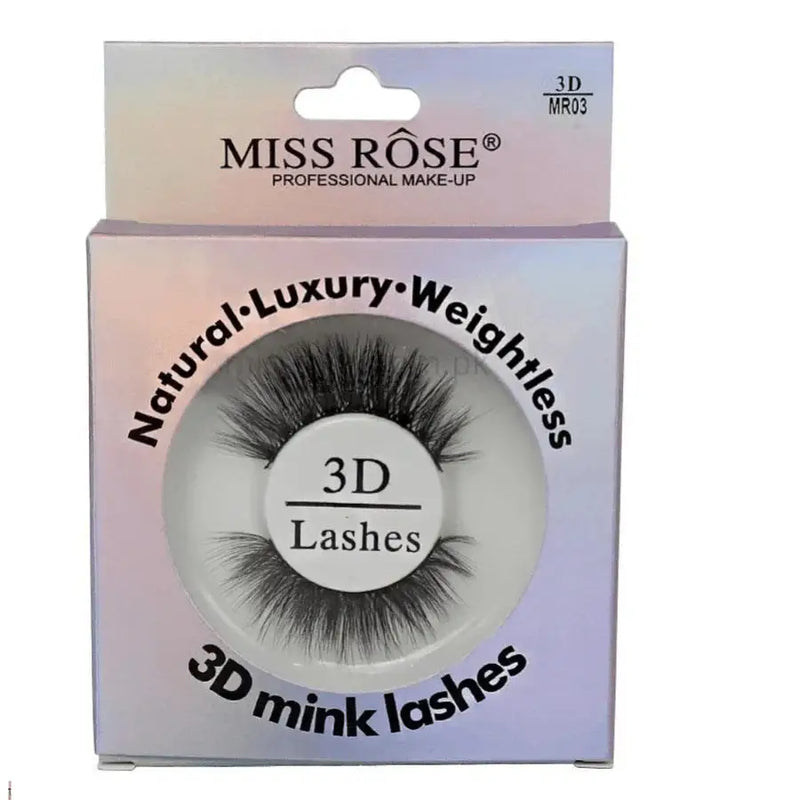 Miss Rose Eyelashes Made From 3D Mink