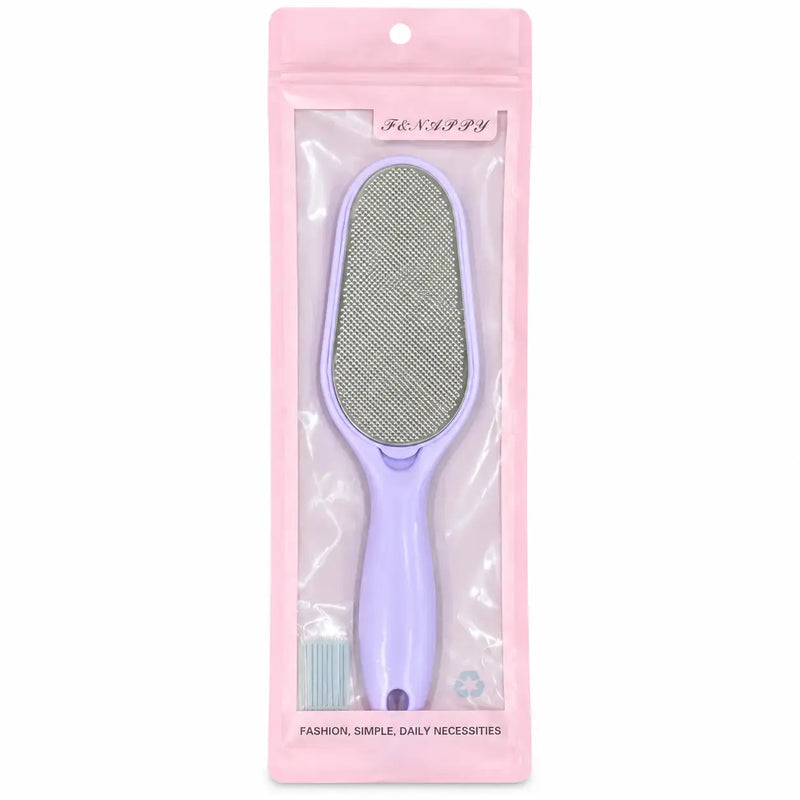 Double-Sided Foot File & Callus Remover (Purple)