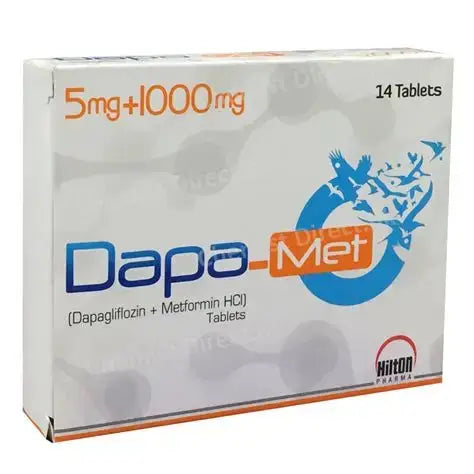 Dapa Met 5/1000mg Tab 28s