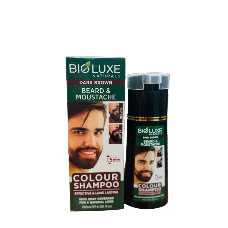 Bioluxe Dark Brown Colour Shampoo – Rich Colour & Hair Care