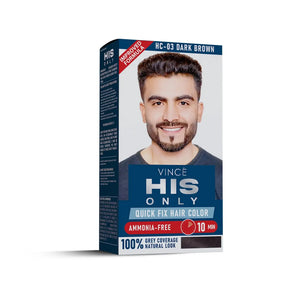 Vince Men Hair Color Dark Brown HC03