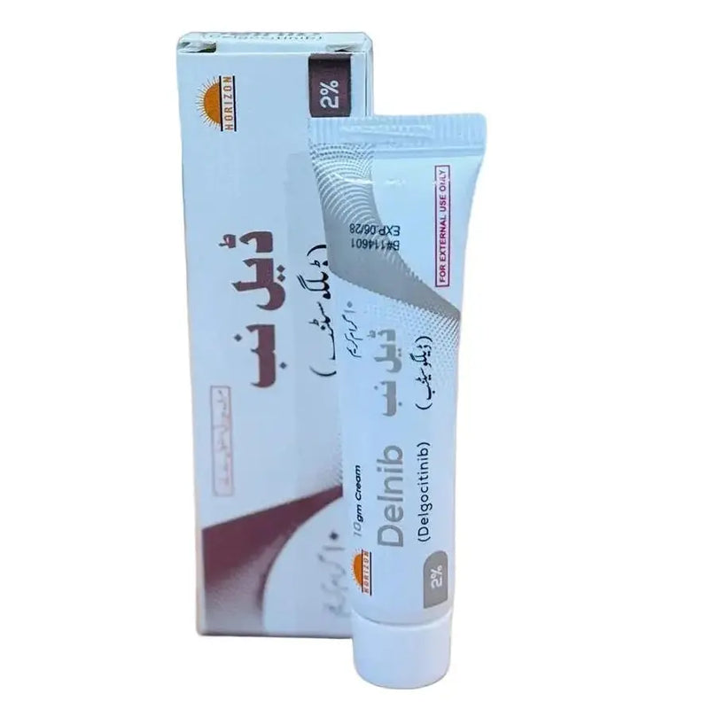 Delnib 2% Cream for Chronic Hand Eczema (Delgocitinib) 10g