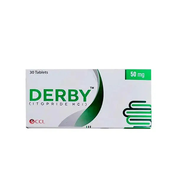 Derby 50mg Tablets 30s