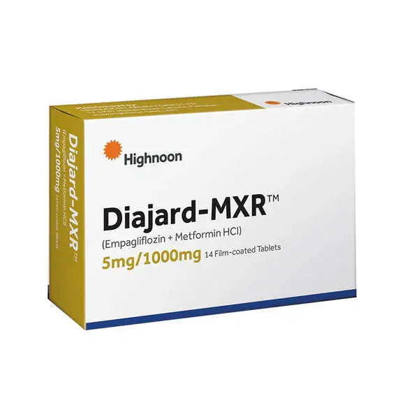 Diajard-MXR 5mg/1000mg for Type 2 Diabetes