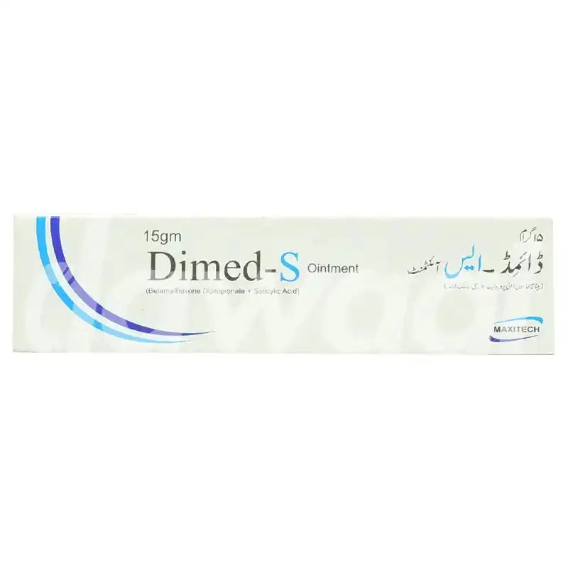 DIMED-S Ointment 15g — Eczema & Itchy Skin Relief