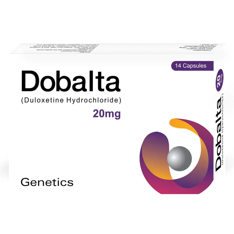 Dobalta 20mg Capsules – Duloxetine for Depression, Anxiety & Nerve Pain