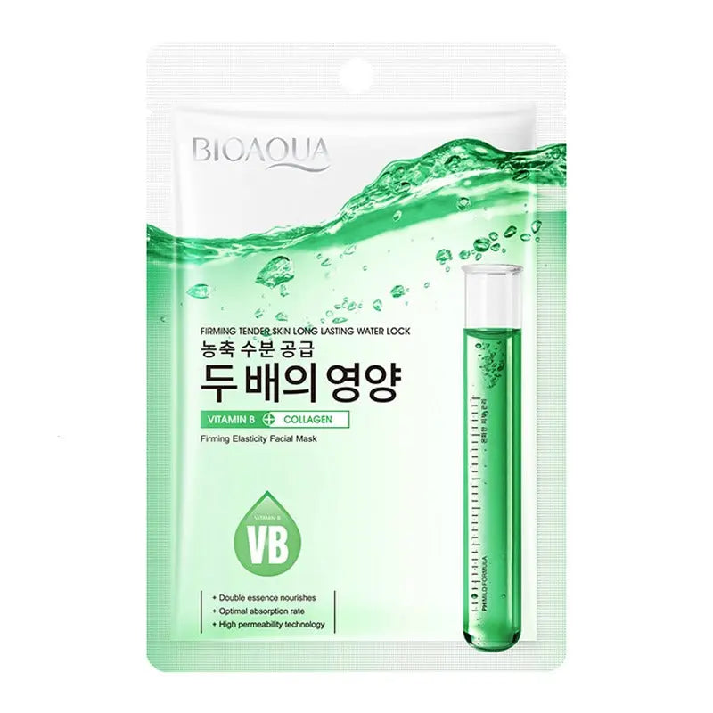 BIOAQUA Vitamin B Collagen Firming Tender Skin Face Sheet Mask