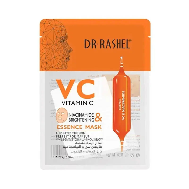 Dr Rashel VC Vitamin C & Niacinamide Brightening Essence Face Mask 28g
