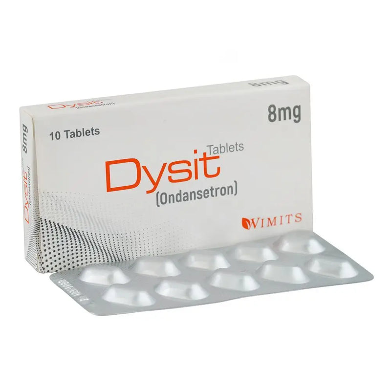 Dysit Tablets 8mg – Ondansetron for Nausea & Vomiting Relief