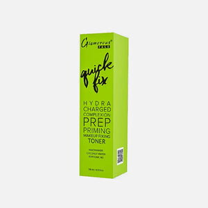 Glamorous Face Quick Fix Makeup Fixing Toner 118ml – back of packaging