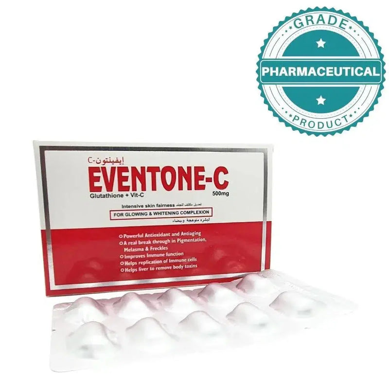 Eventone-C Intensive Skin Brightening 500mg (Pack of 10 Tablets)