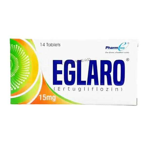 Eglaro 15mg Tablet for Type 2 Diabetes Control